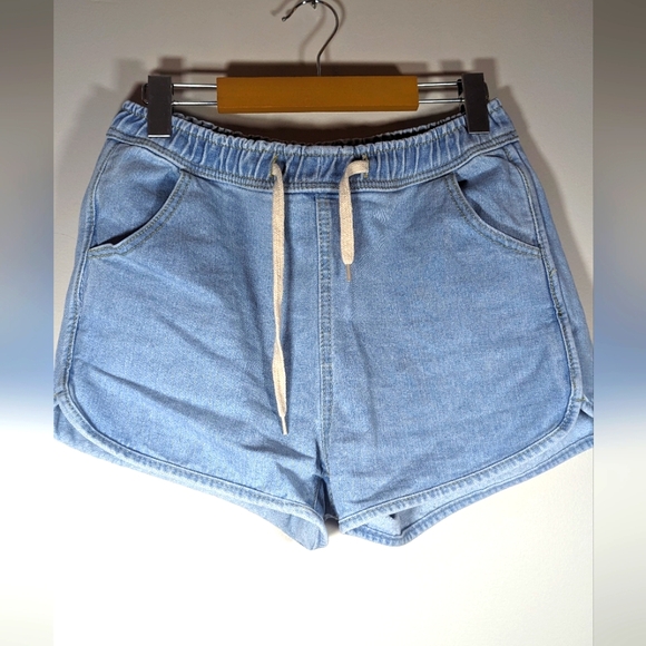 Vintage denim bike shorts - Picture 1 of 2